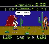 une photo d'Ã©cran de Wild Gunman sur Nintendo Nes